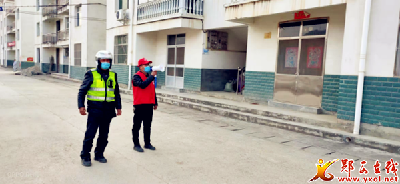 安家乡疫情防控阻击战 网格员冲在第一线