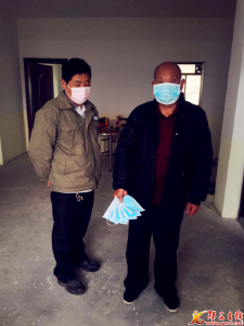 六郎乡赵家河村爱心人士和党员群众捐赠资金防疫情
