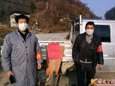 马安镇下河庙村强化联防联控工作