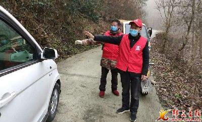 河夹镇：护林防火员化身防疫队员