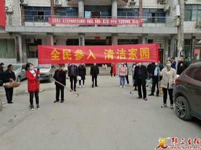 夹河镇扎实推进“爱国卫生月”活动