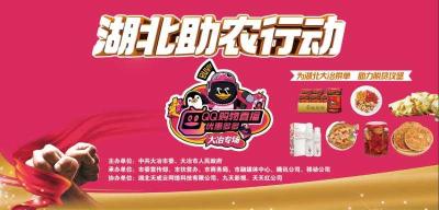直播 | 湖北助农行动QQ购物直播大冶农副产品专场 