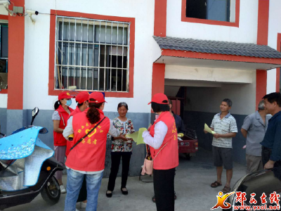 激浪河村精心搭建部门服务群众平台