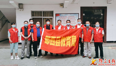 城关镇民联社区积极开展县直单位”双报道双报告“活动