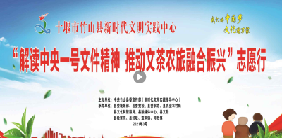 直播标题：“解读中央一号文件精神，推动文茶农旅融合振兴”志愿行