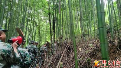 关防乡：党员突击队开展应急救援演练