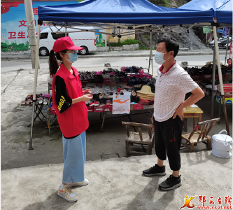 湖北口回族乡：志愿者助力疫情防控