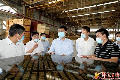 王兵在河夹调研:坚守安全发展底线 培育新经济增长点