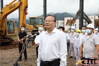 郧西7个重大项目集中开工 总投资10.2亿元