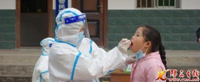 河夹镇开展全员核酸检测应急演练活动