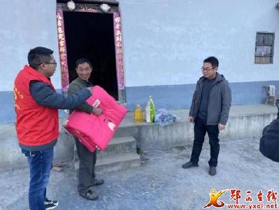 安家乡联合县民政局开展“寒冬送温暖，情谊暖人心”探访活动