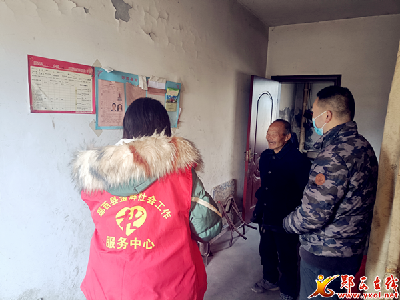安家乡：党员干部走访慰问 困难群众佳节暖心