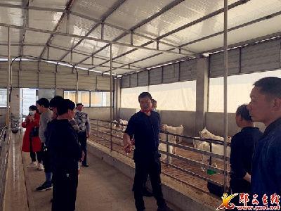 县畜牧中心组织工作队和帮扶村外出学习