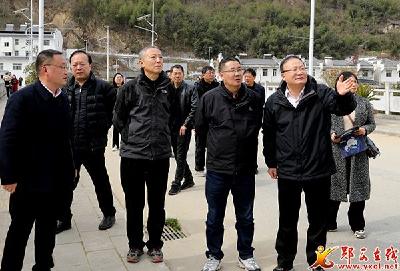 南水北调中线水源公司总经理马水山赴郧西调研