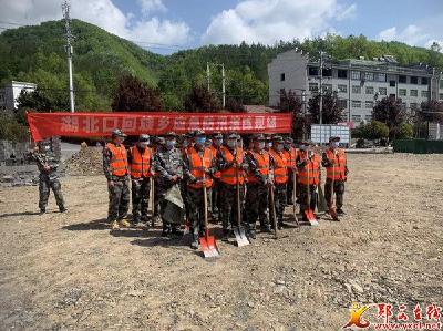 湖北口回族乡：举行民兵整组点验和应急演练