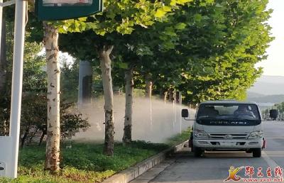 县林管中心：“三个强化”抗旱保绿