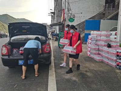 羊尾镇爱心捐赠助力疫情防控