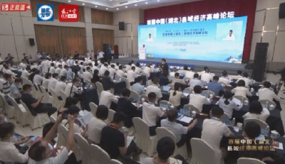 直播：首届中国（湖北）县域经济高峰论坛