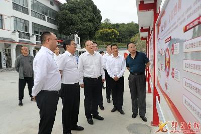 黄贵新赴郧西调研创新型县建设和乡村振兴工作