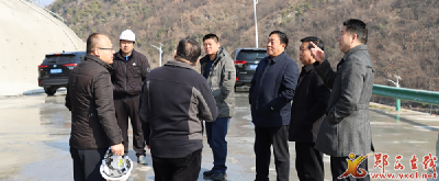 市铁路办督导西十高铁郧西段春节复工复产