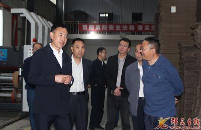 县工业园区开展企业安全生产专项检查