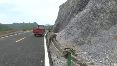 黄椴路即将全线建成通车