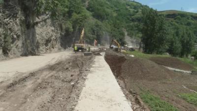 年底全线贯通！上槐路建设快速推进