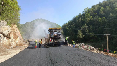 “郧白路”建设按下快进键