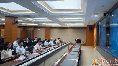 武穴市政务服务和大数据管理局来郧考察交流