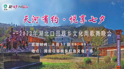 “天河有约·悦享七夕”--2023年湖北口回族乡文化周歌舞晚会