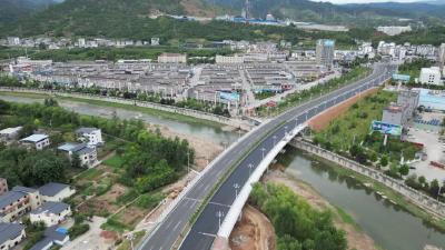 福银高速郧西出口接线改扩建工程完工