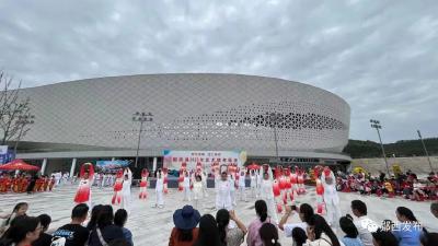 我县举办“绿色低碳·活力郧西”武术健身展演活动