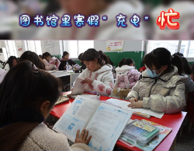 图书馆充电忙