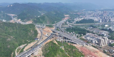 十堰郧西：十巫北高速郧西南枢纽互通连接线工程建设加速推进