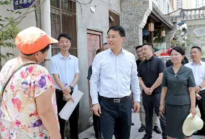 王兵：持续完善功能品质 打造特色历史街区