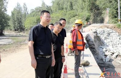 李光锐：高质高效推进灾后重建 同心协力建设美好家园