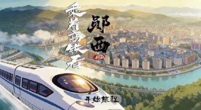 乘着高铁看郧西