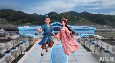 准备好一起启程了吗？牛郎织女带你乘高铁咯！
