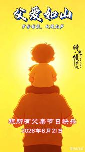 岁月有痕，父爱无声，祝所有父亲节日快乐