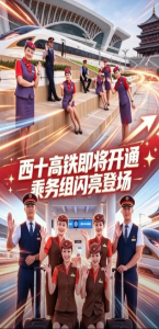 整装待发！西十高铁首发乘务组集结完毕！