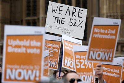 英议会就二次“脱欧”公投议题进行辩论