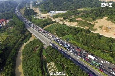 中秋小长假来临 交通部提醒这10条高速路最易堵