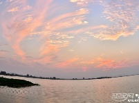 【风光摄影】荆州长湖 夕照余辉万丈彩