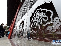 
艺术装置装饰南京朝天宫
