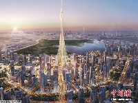 迪拜计划再建世界最高塔 举行奠基仪式(组图) 