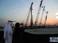 迪拜计划再建世界最高塔 举行奠基仪式(组图) 
