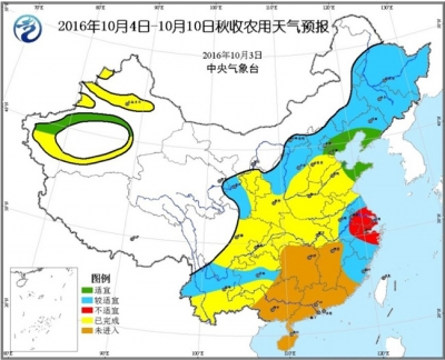 未来一周全国降雨范围较广 各地应抓住间隙抢收抢种