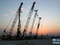 迪拜计划再建世界最高塔 举行奠基仪式(组图) 