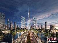 迪拜计划再建世界最高塔 举行奠基仪式(组图) 