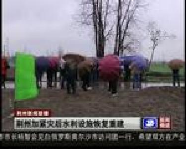 荆州加紧灾后水利设施恢复重建